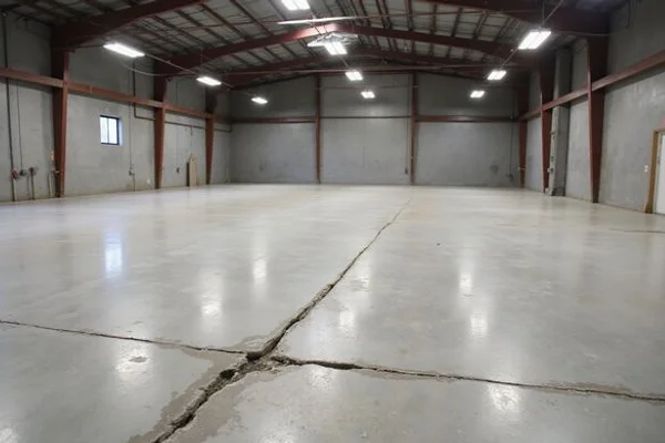 Before: Livonia Warehouse Joint Sealing