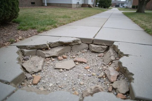 New Concrete Installation in process — Metro Detroit job