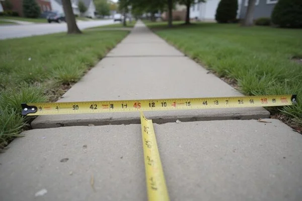 Sidewalk & Walkway Leveling in process — Metro Detroit job