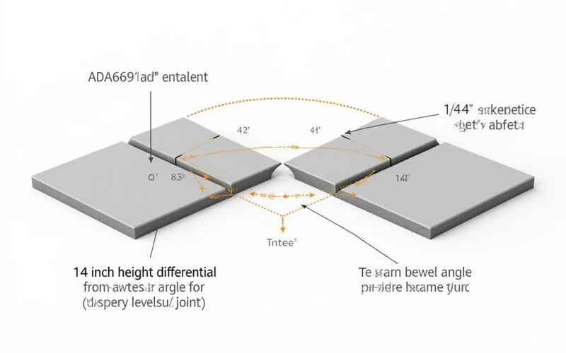 ADA compliance threshold diagram