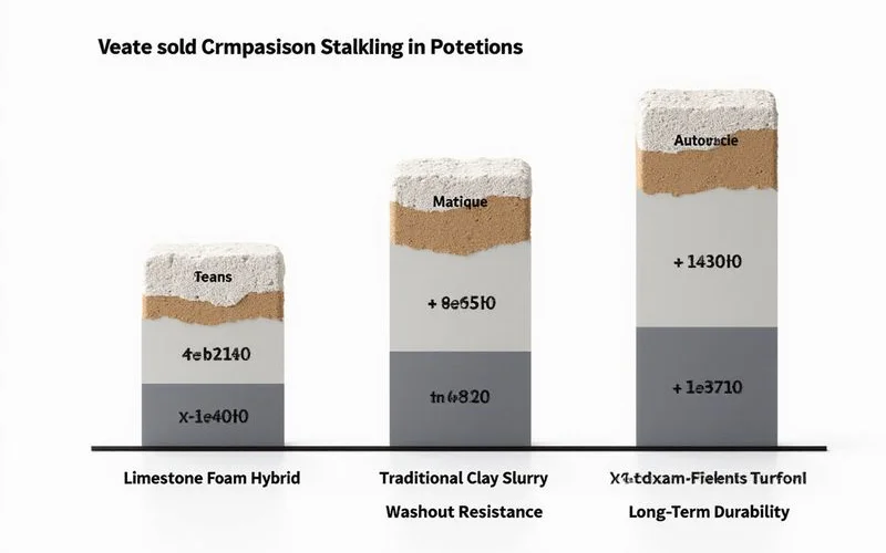 Limestone-foam hybrid vs. slurry vs. foam-only